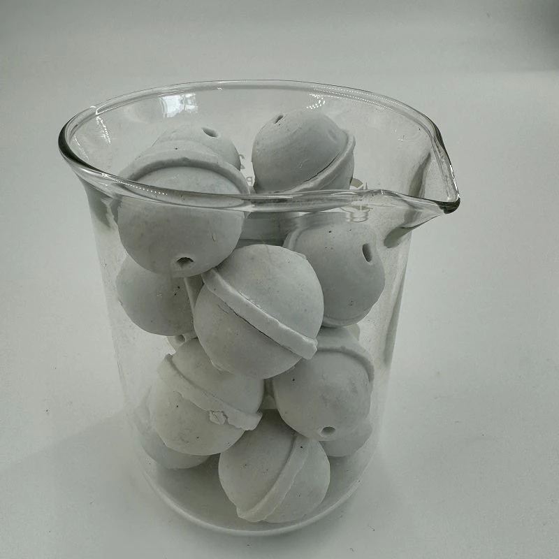 Ceramic Balls With Openings